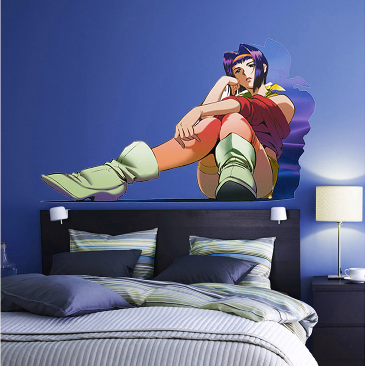 Stickalz Anime Girl Sticker Wall Decal Wayfair